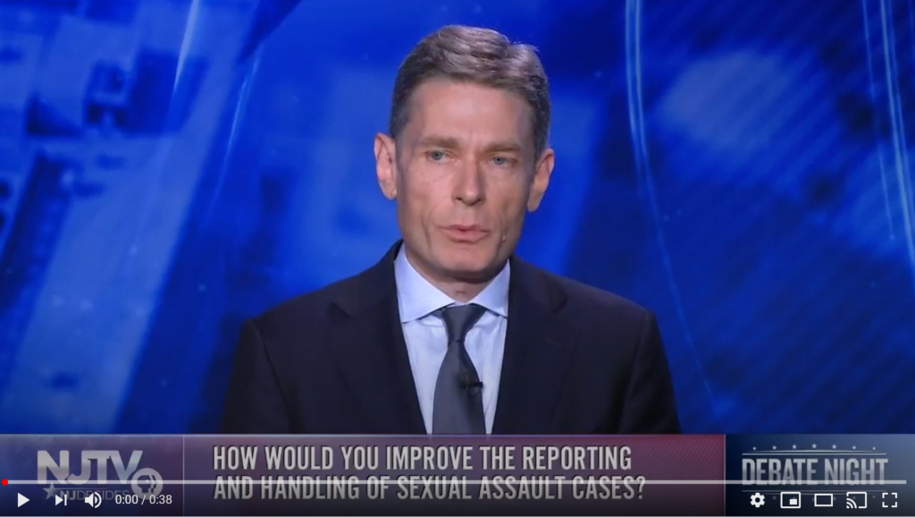 Tom Malinowski promised to “hear out and respect survivors.” NRCC